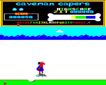 Caveman Capers (1985)(Icon) screen shot game playing